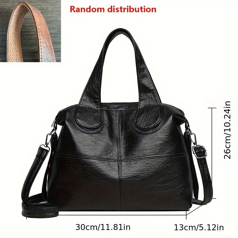 Women's Professional Tote Bag with Adjustable Shoulder Strap - Large Capacity Work Handbag, Zipper Closure, Purse for Office, Travel, Everyday - Available in Brown, Black, Beige, Gray, Camel - KINGANT, Durable Polyester Linin