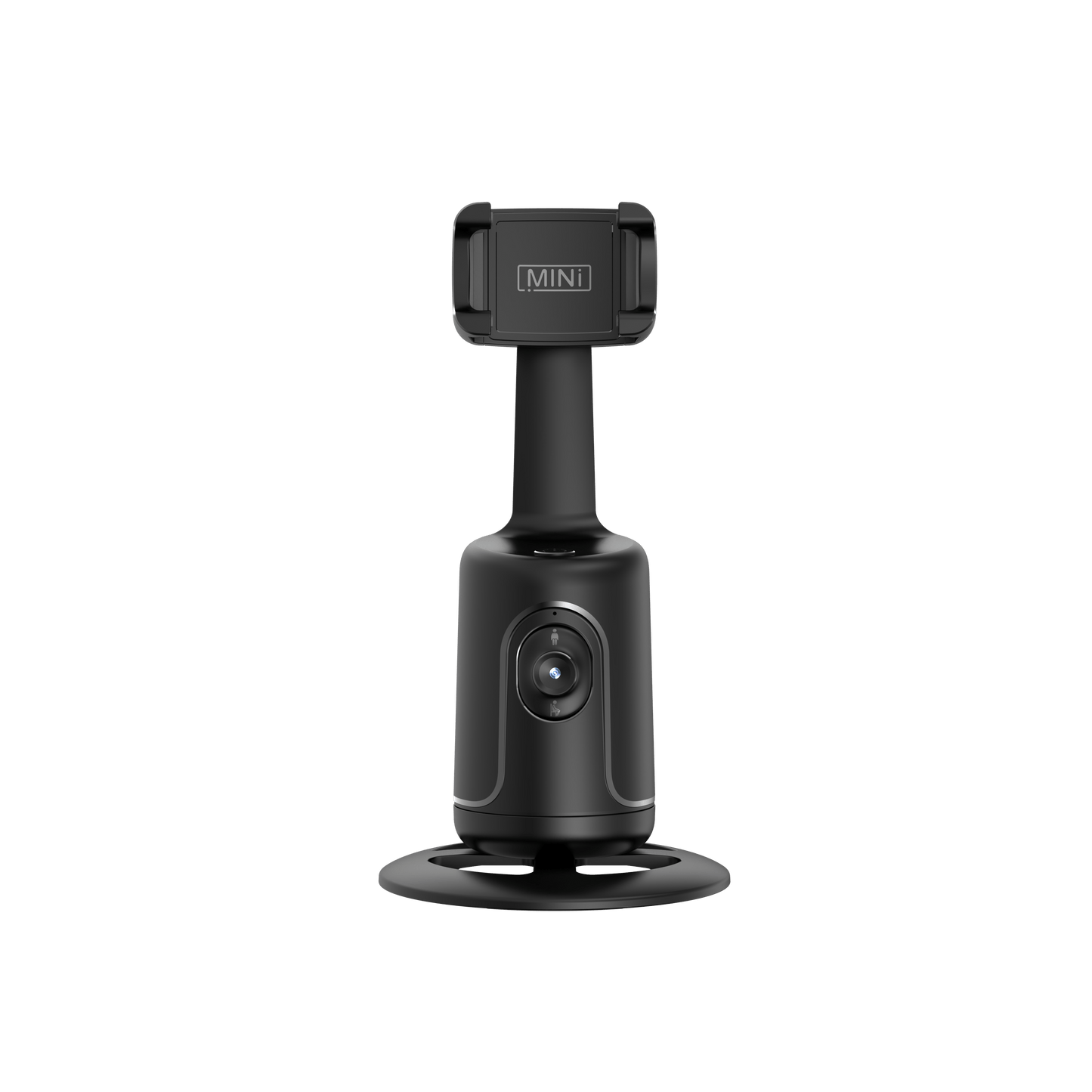 Compact 360° Auto Face Tracking Tripod & Selfie Stick - USB Rechargeable, Fast & Accurate for Vlogging, Live Streaming | Portable Smartphone Holder with Powerful Motor, Rotation, and App Control
