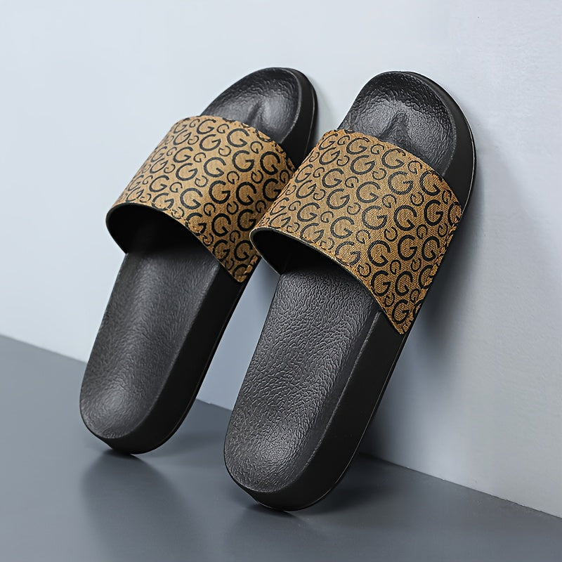 Men's Indoor Slippers, Retro Home Couple Men’s Comfortable Elegant Casual Fashion Streetwear Sandals