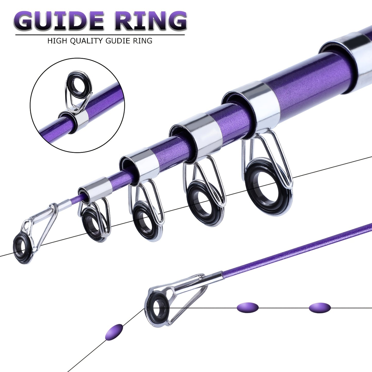 Sougayilang Telescopic Fishing Rod: Portable & Compact Design For Saltwater Fishing On The Go!