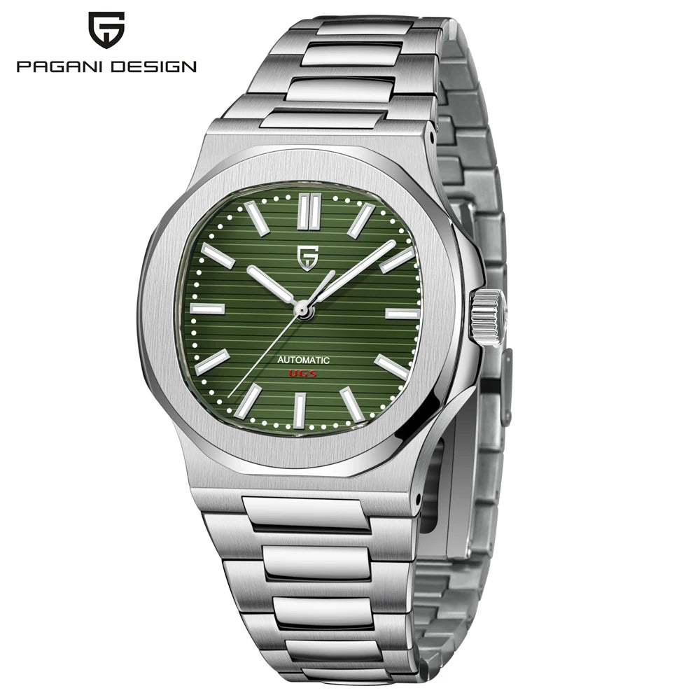 PAGANI DESIGN 2025 Men's Watches top brand Luxury Automatic Watch For Men Mechanical Wristwatch Stainless Waterproof Sapphire