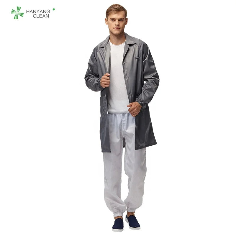 H-1104 Esd Antistatic Cleanroom Lab Coat