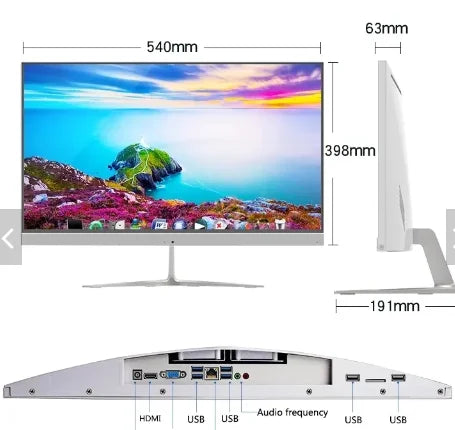 24" Pc Corie I5 7Th Gent Gaming Computer All-In-One 27" I7 All in One Computers