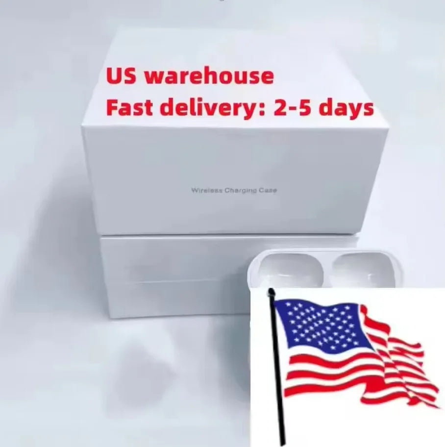US EU Warehouse Pro 3 High Quality Wireless ANC Pods 4 Air Pro 2 Max for Pro 2nd 3rd Generation Earphones