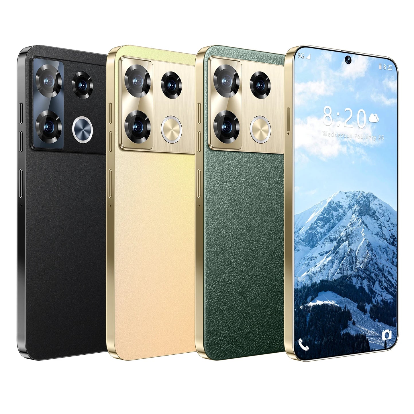 Global Version Infinix Note 40 Pro 5G Smartphone 7.3 Inch Resolution Real Perforated Vice Screen 8000mAh 16GB MTK New Android