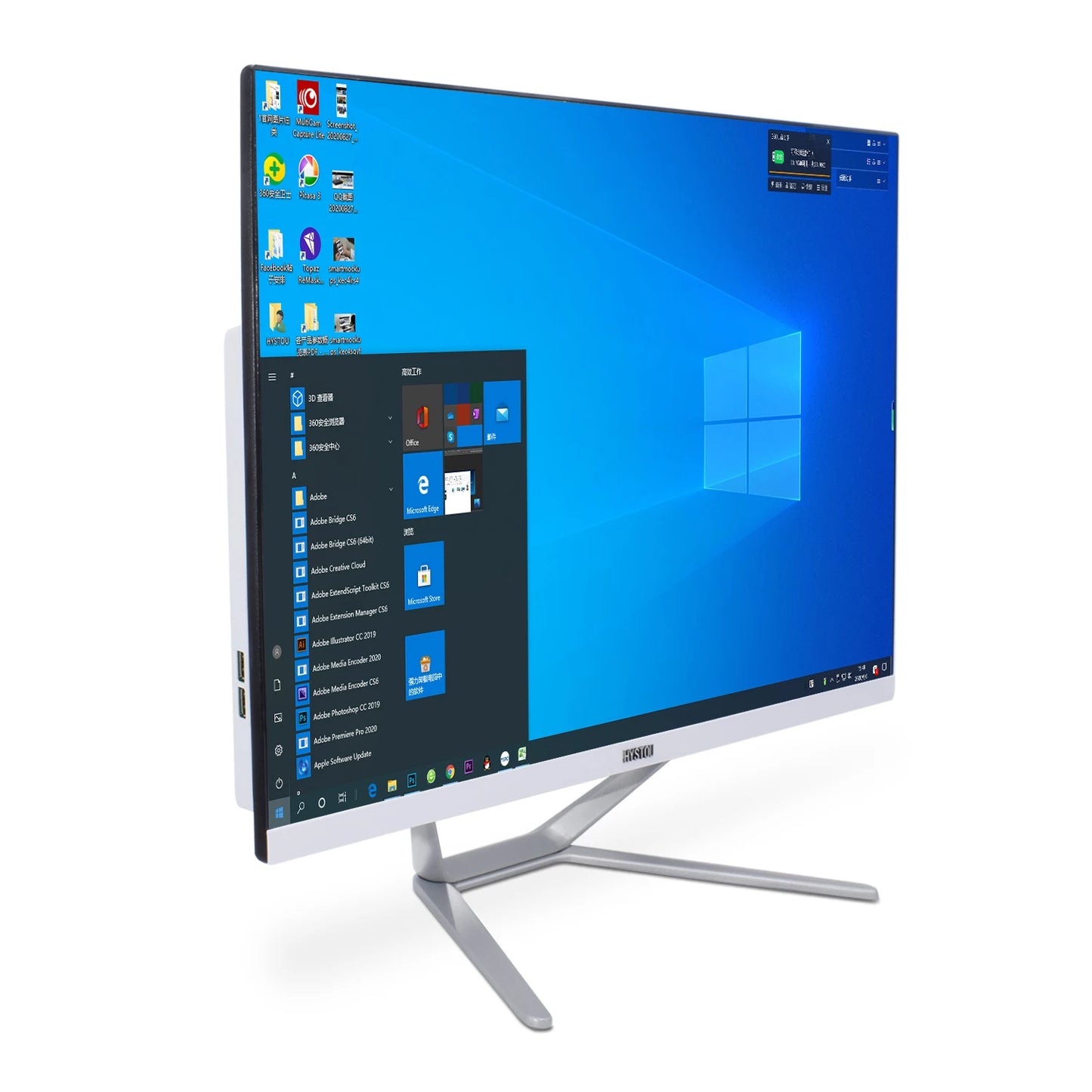 All-in-One 21.5\"-23.8\" Desktop Computer DDR3 RAM 64GB Core I7/I5/I3 AIO Barebone Hardware Win10 OS for Gaming LCD Monitor