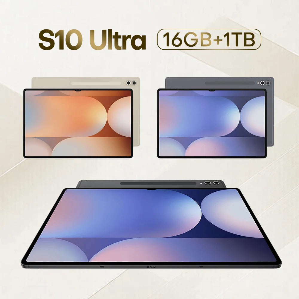 For Samsung for Galaxy Tab S10 Ultra 10.1inch Snapdragon 8 Gen 2 11200mAh 13MP Camera One UI S PEN Android WIFI Tablet