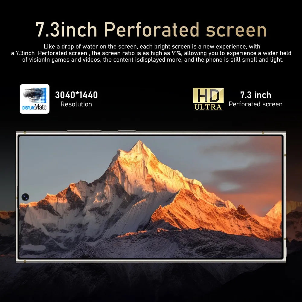 Hot Selling RTS S25 Original 16gb+1tb 72MP+108MP Face Unlock Full Display Android 14 Cell Phone Smart Mobile Phone 7.3inch