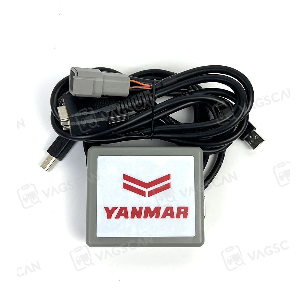 Toughbook CF-19 CF19 with Excavator Diagnostic Adapter Test Equipment for Yanmar Excavator Diagnostic Tool