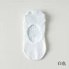Boneless Custom Logo Grip Barre Trampoline Socks Pilates Non Slip Yoga Ballet Socks Compression Cotton Low Cut  Ankle  Socks