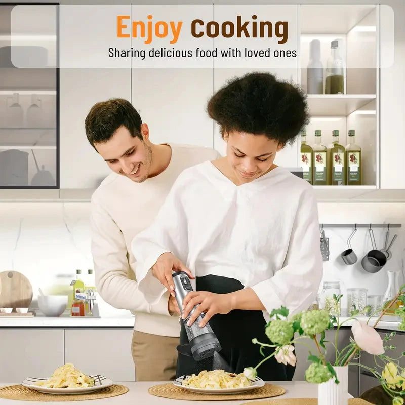 Dropshipping Products 2025 New Rechargeable Electric Salt and Pepper Grinder Adjustable Grinding Speed Coarseness