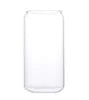 Personalized 12oz 16oz Frosted Beer Can Glass Tumbler Clear Mason Jar Glass Mug with Bamboo Lid Glass Straw for Business Gifts