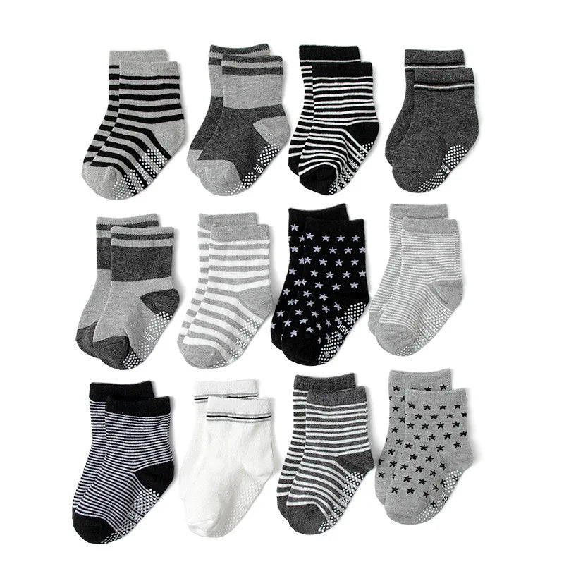 Quentin  Custom Baby Socks Non slip Anti-slip Customized Toddler Socks Children Kids Socks Custom Design