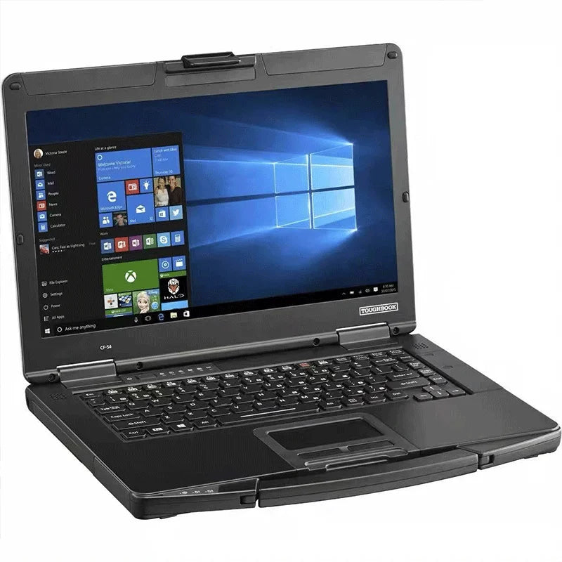 Toughbook CF54 CF-54 I5 8G 1TB Forklift Excavator Loader Diagnostic Tool Computer Diagnostic Laptop