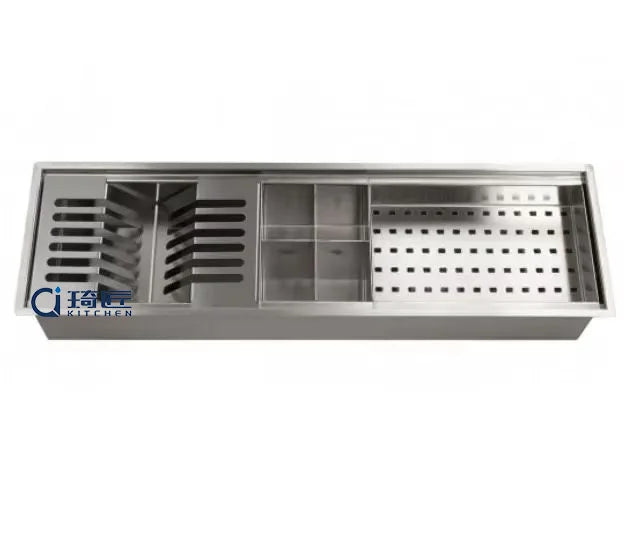 Over the Sink Dish Drying Rack Workstation Sink Kitchen Sink Essentials Kitchen 18 Gauge Stainless Steel for New Home Modern