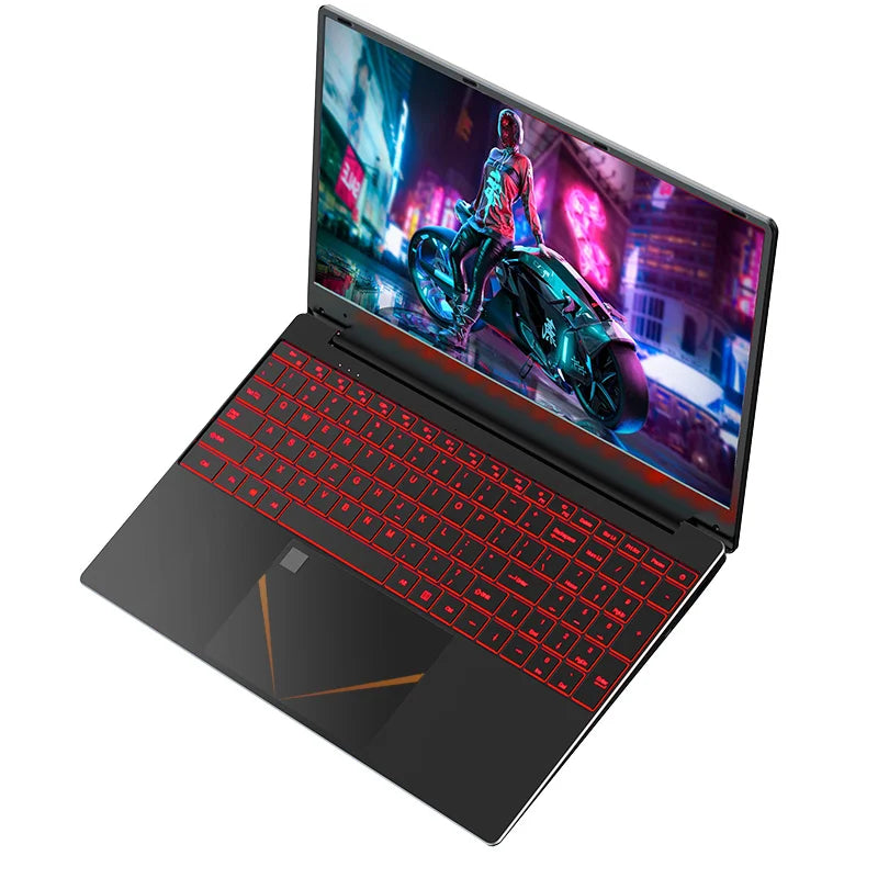 15.6" FHD Display, Win 10 Pro Laptop, 12G RAM with N5095 Notebook Portable Gaming Laptop
