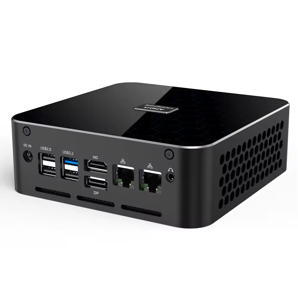 Morefine New AMD Mini PC Gamer M600 Ryzen 9 7940HS Mini Desktop 2xDDR5 2xPCIe4.0 2x2.5G LAN Gaming Computer HTPC WiFi6 BT5.2