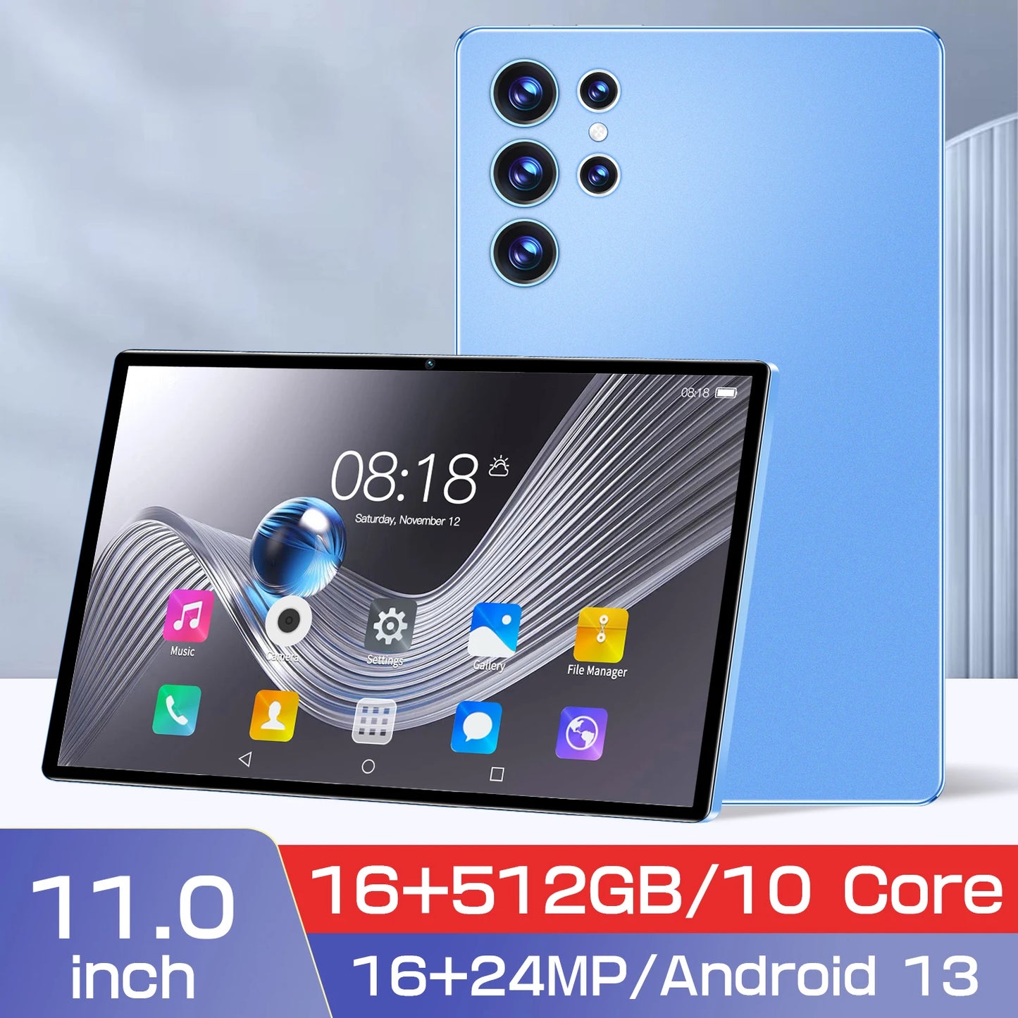S23 Ultra 10-Inch Android Tablet for Kids Full Netcom 16+512GB Dual Card Learning Education Tablet 4G Call Factory Direct Sales