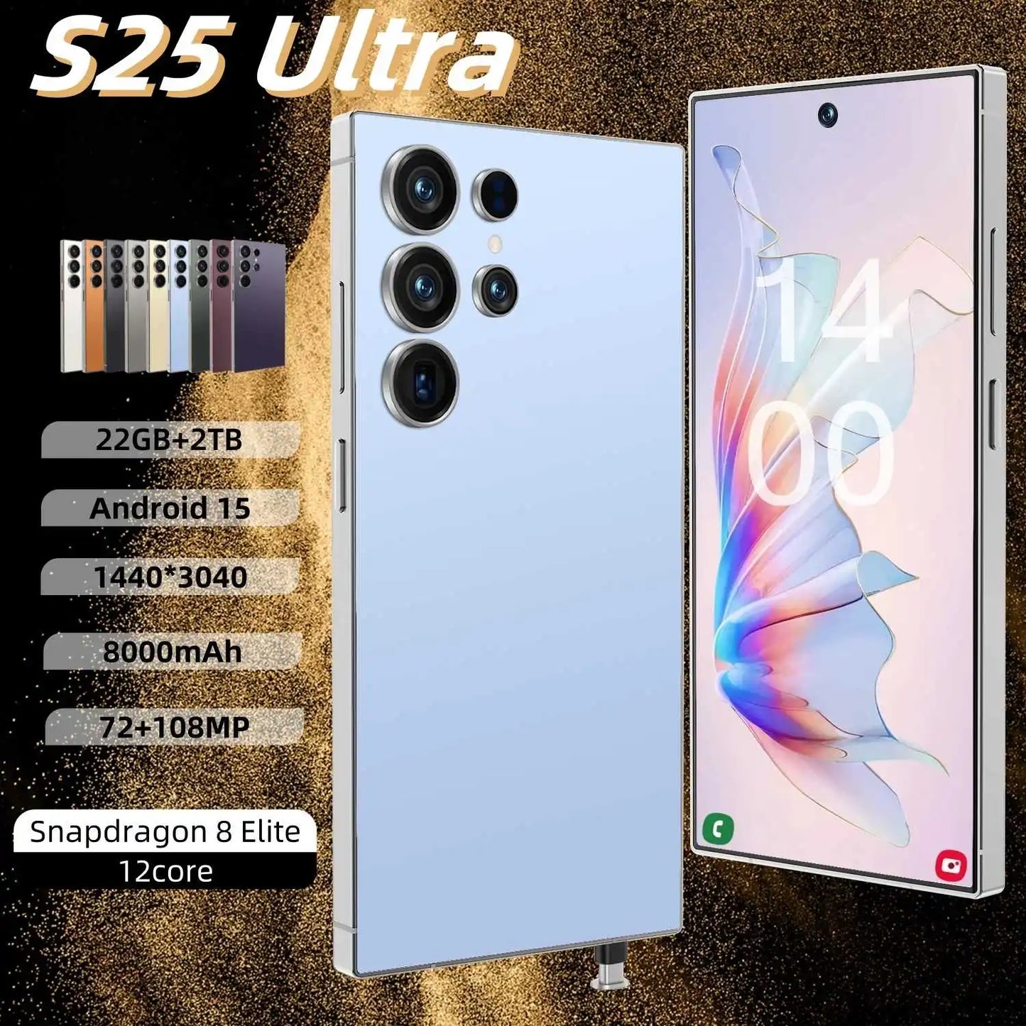 Factory Wholesale New Original S25 Ultra 6.9 Inch 16+1TB Cheap Smartphone High Quality Gaming 5G Phone Android Phone Smartphone