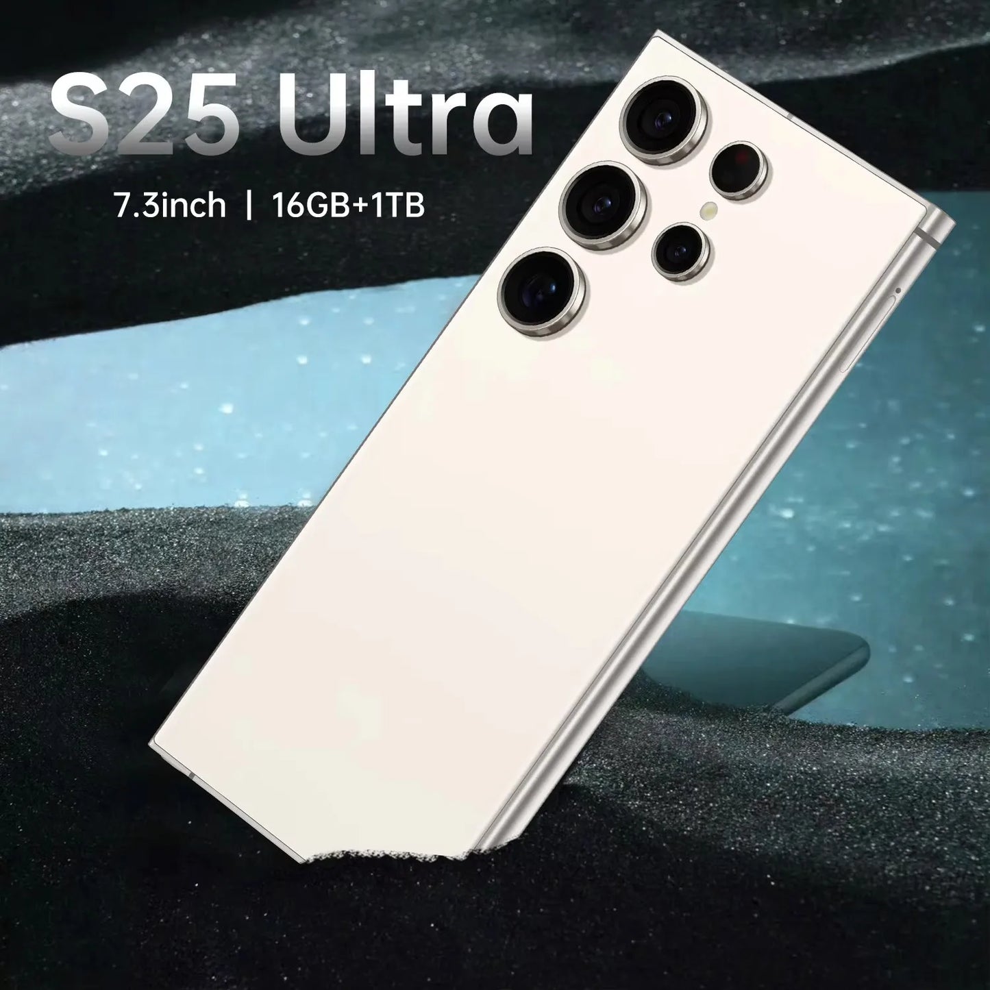 Smartphone Galaxy S25 Super 7.3 HD 5g Celulares 16gb + 1TB Dual SIM 8000mAh 72MP + 108MP Mobile Original Android Phone