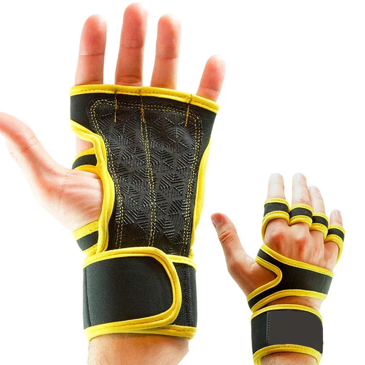 2025 Wholesale Half Finger Fitness Workout Sports Bodybuilding Training Custom Logo Cycling Gym Weight Lifting Gloves Men