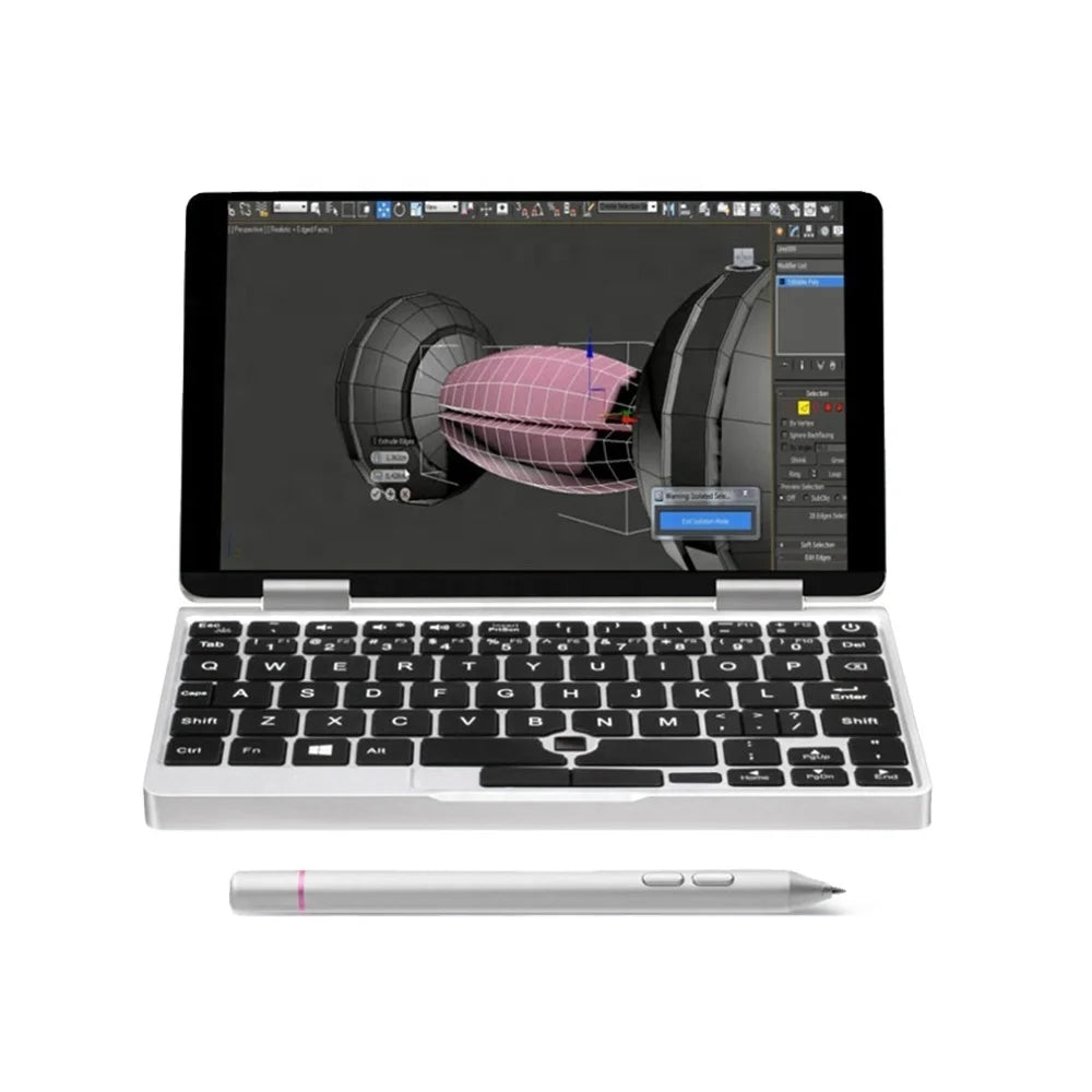 One Netbook One Mix 1S SPECS Notebook Mini 7inch 3965Y 8GB 256GB Win10 Yoga Pocket Laptop with Original Stylus Pen Notebook