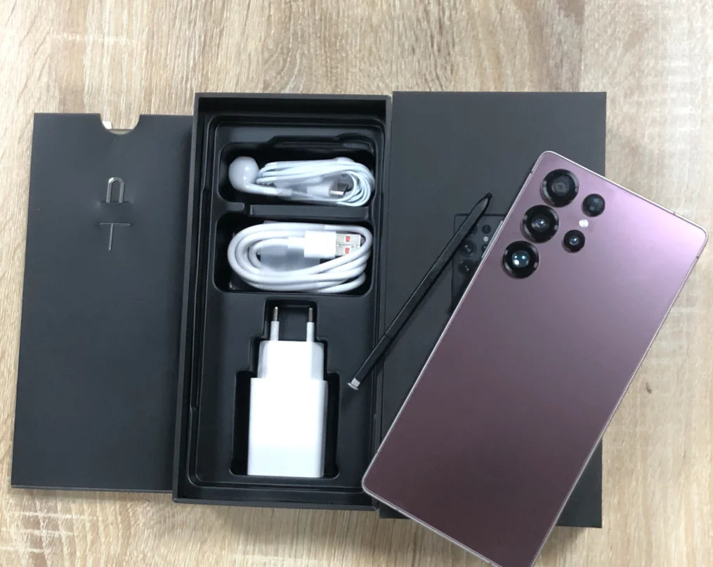 Real High Quality 2025 Best Selling S25 Ultra 22GB+1TB 5G Android 15 Unlock 108MP Long Standby Big Battery Gaming Mobile PhoneS