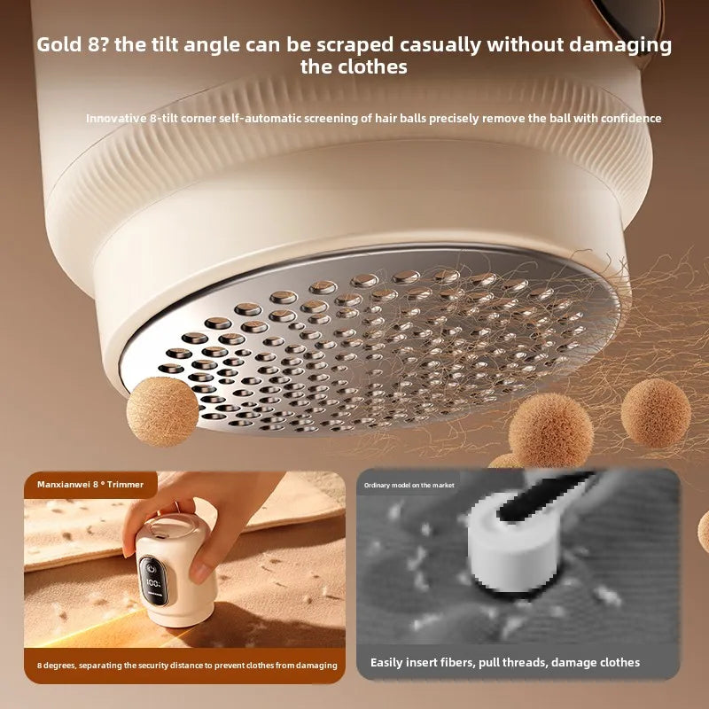 Mini Portable Electric Hairball Trimmer Lint Removal Clothing Fabric Razor Pill Sweater Clothing Lint Razor Hairballer
