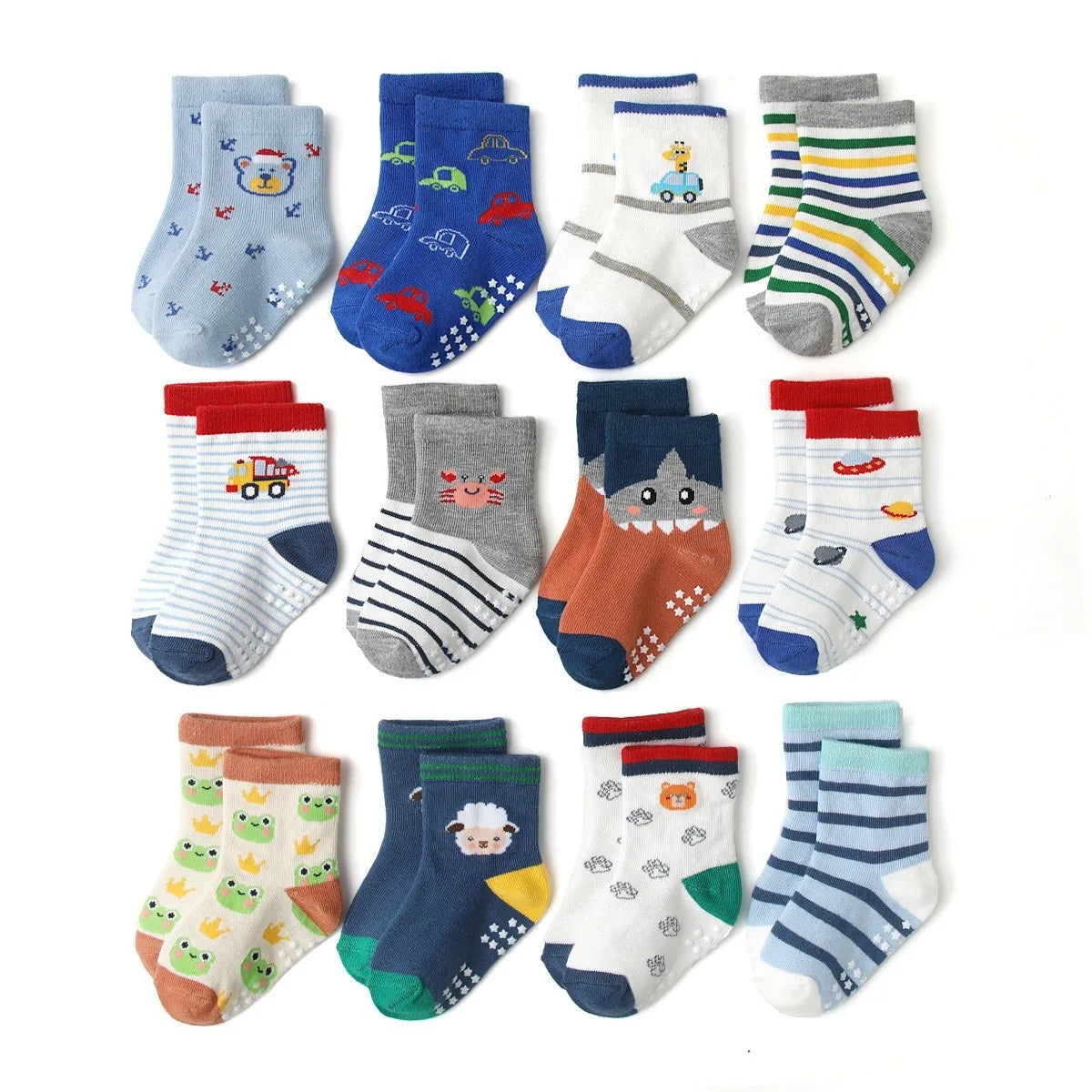 Quentin  Custom Baby Socks Non slip Anti-slip Customized Toddler Socks Children Kids Socks Custom Design