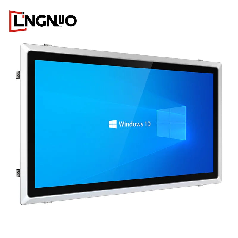 21.5 Inch Industrial All-in-One Touch Screen PC Intel Celeron 4205U Barebone System SSD Hard Drive DDR4 RAM EU Plug Industrial