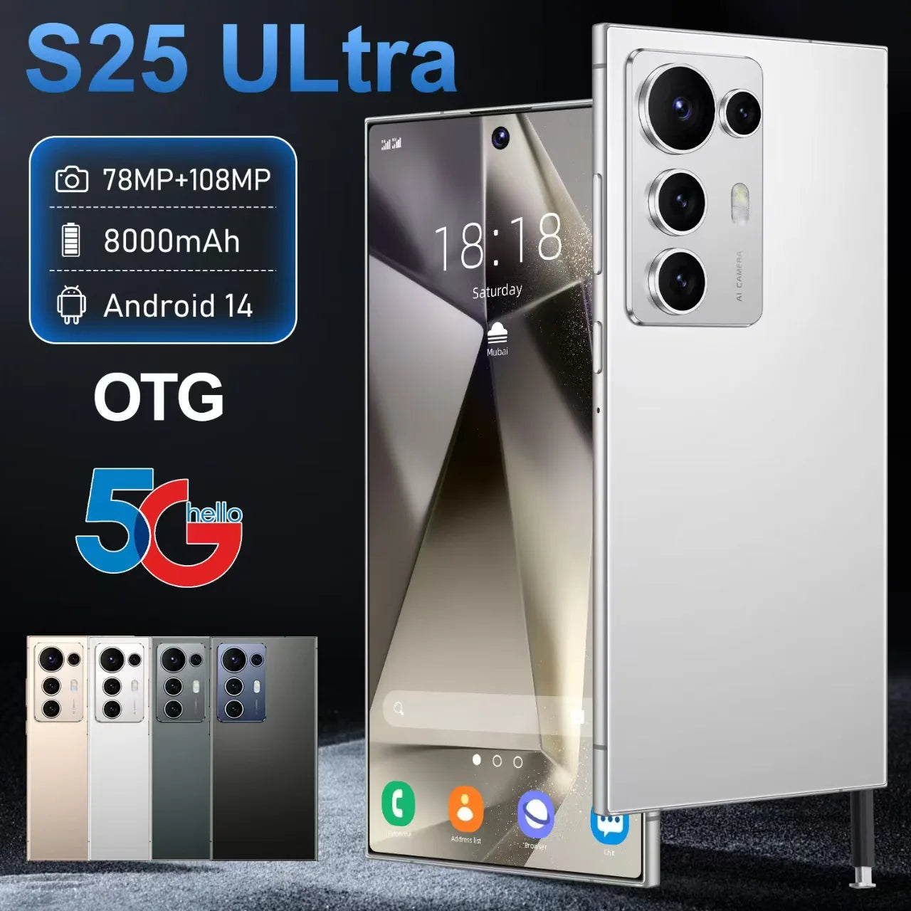 S25 Ultra 5G Smartphone Original Condition Guaranteed with Advanced Face Recognition