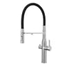 Modern Kitchen Filter Crane Pulls Out Spray 360 Rotating Water Filter Faucet Hot and Cold Three-way Sink Mixer Kitchen Faucet