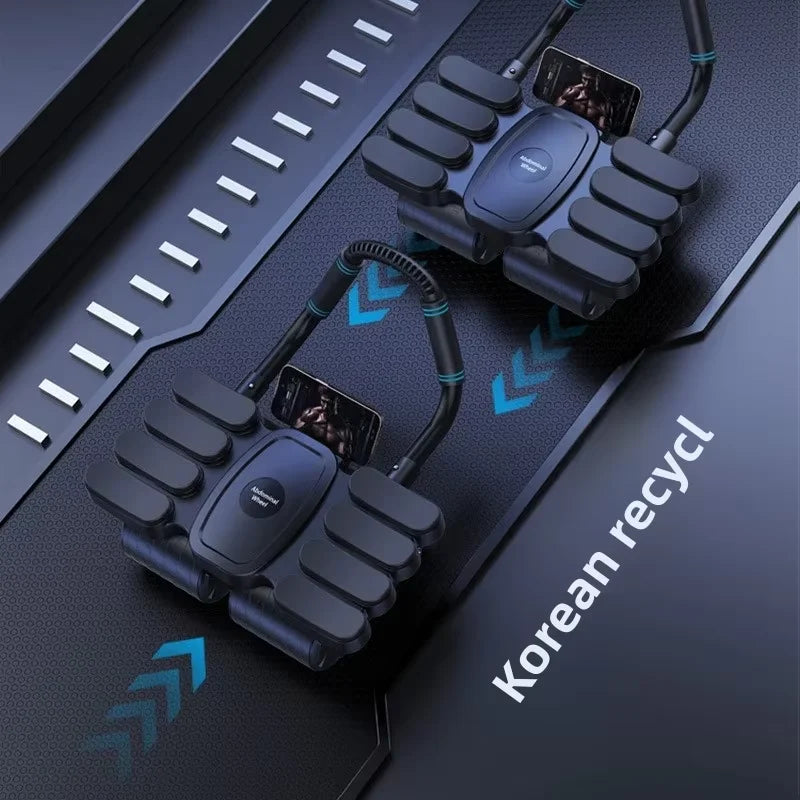 New Automatic Rebound Ab Roller Wheels With Elbow Support Abs Fitness Wheel Roller 2025 Automatic Rebound Abdominal Wheel Roller