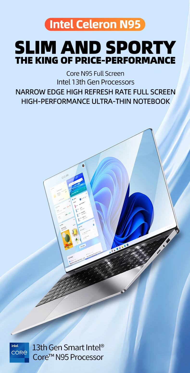 I7 Core 11th 12th Gen Laptop Computer 16GB RAM 11 10th Generation 1TB SSD 8GB 15.6 Inch Intel Notebook Laptop I7