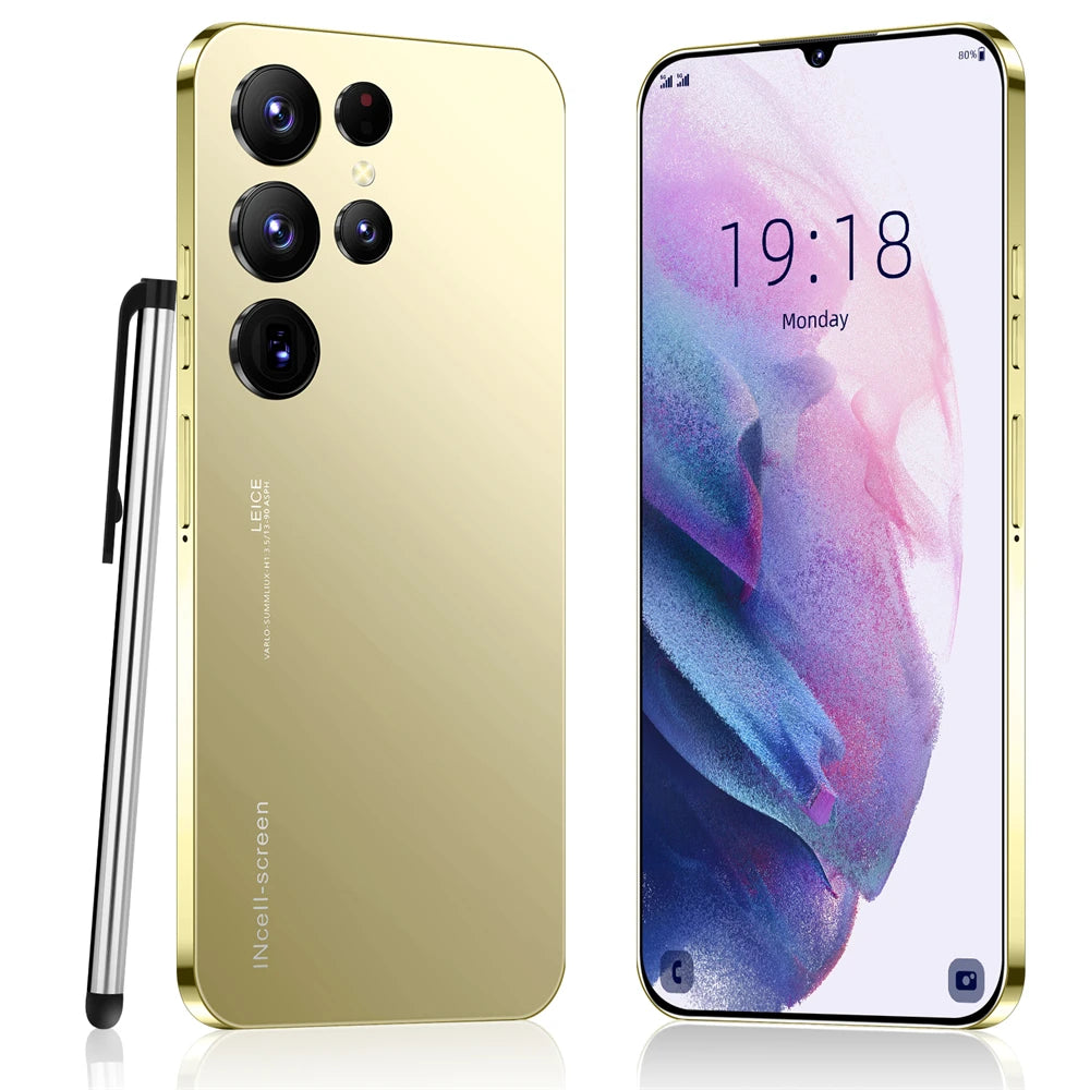 High Quality Original S24 Ultra 5G Smartphone 7.3 Inch 16GB+1TB 108MP Camera Android 13 Spanish Operating Factory Direct Sales