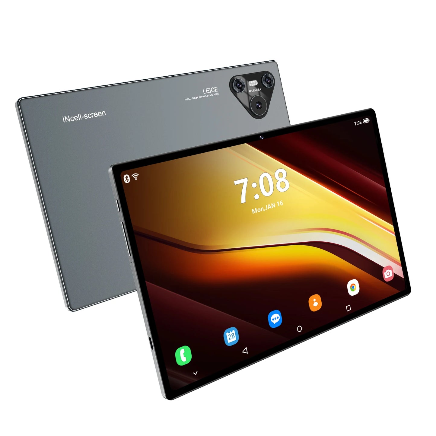 10.1-Inch Tablets Snapdragon870 Ten Core 1600*2560 Pixel Resolution Android 12 4G Tablets Study Tablet PC 16 Pro With WPS