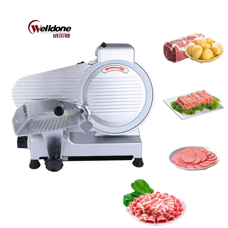 Best 10  Inch Fresh Frozen Meat Slicer Brands Meat Blocks Ultra-thin Blades Cutting Frozen Meat Machine Crusher