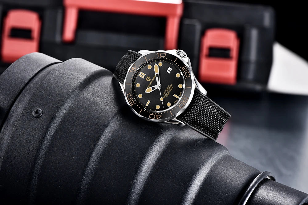 Pagani Design 2025 Automatic Watches for men mechanical wristwatch men Top Brand Luxury men watch 100m waterproof NH35 steel 007