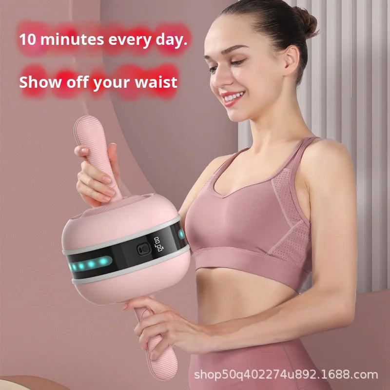 Automatic Intelligent Abdominal Muscle Roller Machine Home Fitness Exercise Equipment Rebound Abdominal Wheel for Male Plastic
