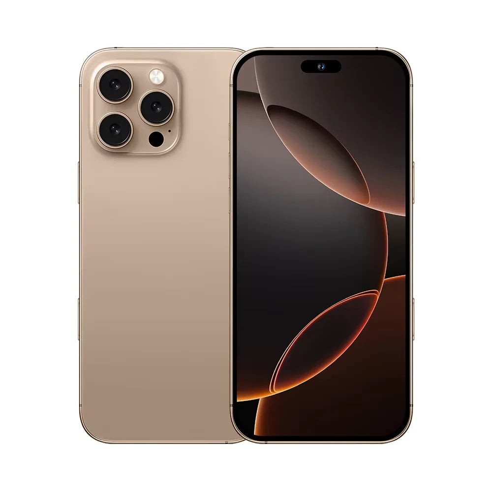 Hot Selling 16 Pro Max European Version Original Factory Unlocked 5G Smartphone with HD LED Display CDMA & LTE Cellular