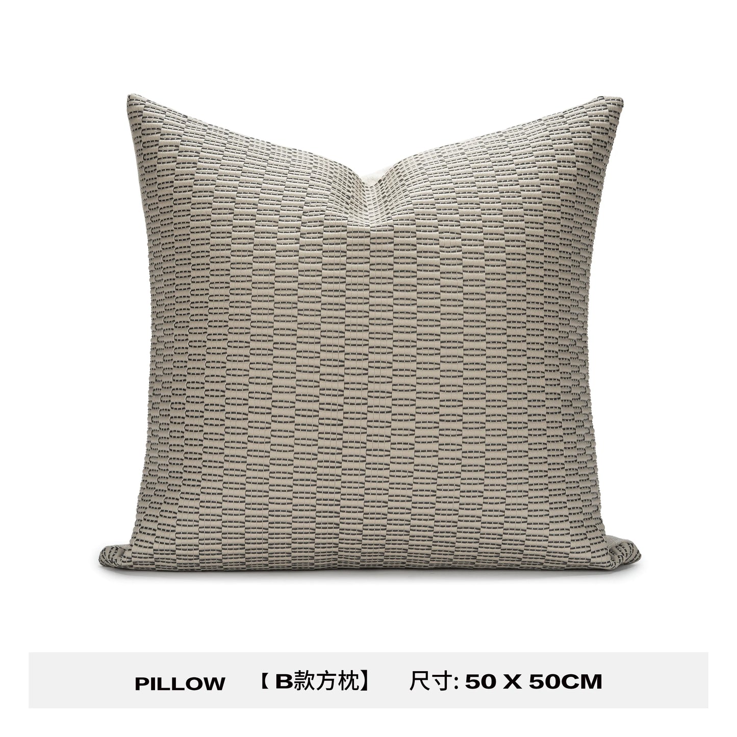 Yuanhee square Pillow Cushion Suitable for Hotel Model Room Living Room Bedroom Home Decorative Combination Pillow Cushion Set