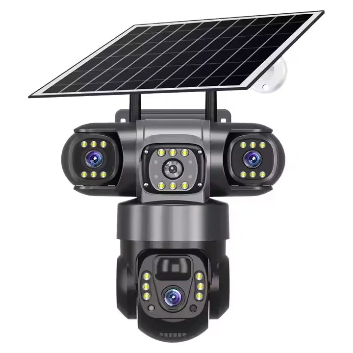 Câmara Solar 4G PTZ VTS28-G 6MP — Segurança Sem Fios