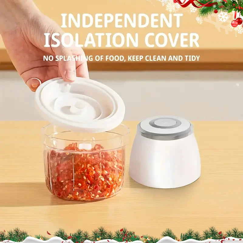 Portable Mini Electric High-Power Household Cooking Machine Multifunctional Small Automatic Meat Vegetable Fruit Vegetable Tools