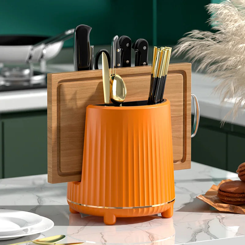 Kitchen Organizer Accessories Plastic Rotating Shelf 360 Degree Space-Saving Kitchen Storage Holders Racks