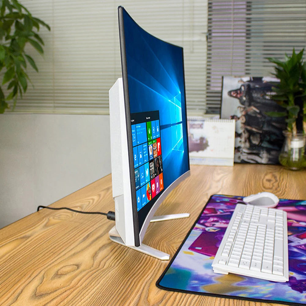 24 Inch All-In-One SSD Desktop Computer LCD Display for Office Work Business Gaming
