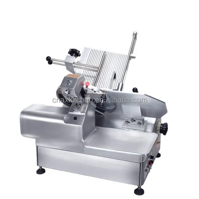 Commercial electric horizontal frozen thin meat slicer machine automatic