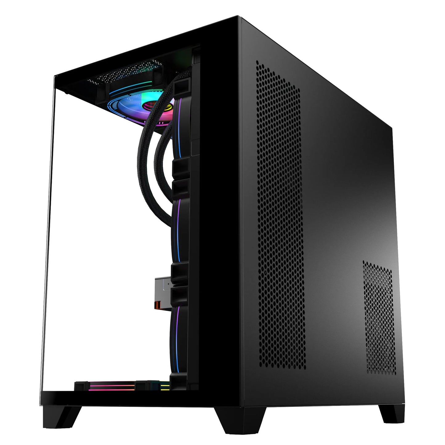 2025 Best Selling Customization Modern Desktop Gamer PC Computer USB3.0 PC Chassis ATX Business E-Sports Gaming