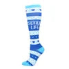 Wholesale 20-30mmhg Running Sport Socks Men Women Athletic Fun Stocking Knee High Nurse Compression Socks