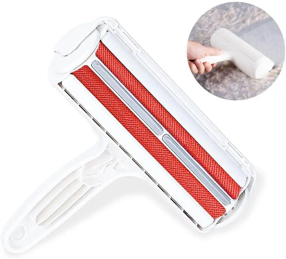 Hot Sell Customizable Logo Efficient Self Cleaning Slicker Lint Fur Hair Remover Roller Tool Grooming Pet Cat Dog Brush