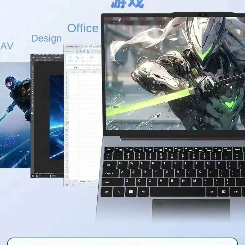 The New amd 3500u Office Game Business Book Sold Across R5 Office Design Gaming Laptop Thin Wholesale Cross-border Laptop